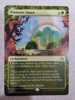 Magic the Gathering: Prismatic Omen Wilds of Eldraine: Enchanting Tales Regular - Image 1