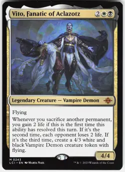 Vito, Fanatic of Aclazotz M The Lost Caverns of Ixalan 243 NM - Image 1