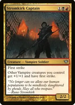X 1 Stromkirk Captain NM-M Dark Ascension 143 MTG Magic The Gathering - Image 1