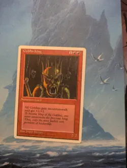 Magic: The Gathering Creature Goblin King Goblin King Rare Regular - Image 1