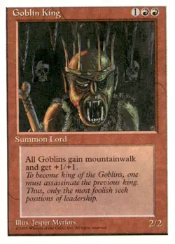 Fourth Edition Goblin King - Image 1