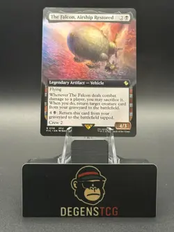 The Falcon, Airship Restored 0116 Extended Art Commander Final Fantasy Regular - Image 1