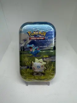 Pokemon TCG Mega Evolution Ascended Heroes Mini Tin Togepi & Totodile New Sealed - Image 1