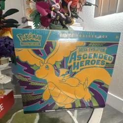 Pokemon Elite Trainer Box Ascended Heroes Mega Evolution Dragonite English - Image 1