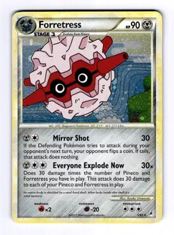 Forretress Call of Legends #5 (2011) Holo NM Pokemon - Image 1