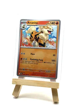 Pokemon TCG Arcanine 028/182 Uncommon Regular - Pokemon Destined Rivals NM/MINT - Image 2