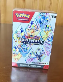 Pokemon Scarlet & Violet Prismatic Evolutions Booster Bundle Factory Sealed - Image 1