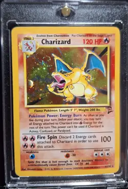 Pokemon Charizard 4/130 Base Set 2 Holo Rare - Image 1