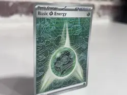 Fan made Pokemon Bulbasaur from Stellar Crown on a Holo 151 Energy Card - Image 2