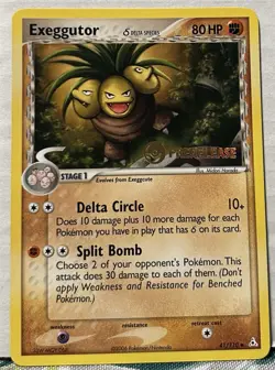 2006 Pokemon TCG Stamped Prerelease Holon Phantoms 41/110 Mint. - Image 1