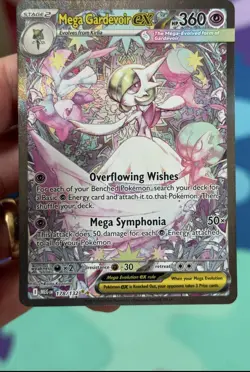 Pokemon Mega Gardevoir EX 178/132 Me01 Mega Evolution SAR Holo English 2025 - Image 1