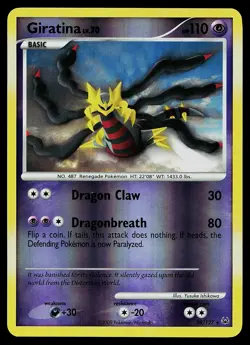 Pokemon Card - Giratina Platinum 28/127 Rare Reverse Holo - Image 1