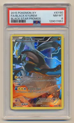 PSA 8 Pokemon Black Star Promo Holo Black Kyurem XY80 NM/MINT Condition!! - Image 1