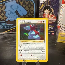 Pokemon TCG 2000 Cool Porygon Holo Rare Black Star Promo Card 15/53 WOTC LP - Image 1