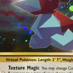 Pokemon TCG 2000 Cool Porygon Holo Rare Black Star Promo Card 15/53 WOTC LP - Image 2