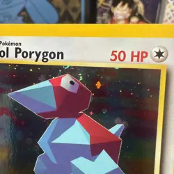 Pokemon TCG 2000 Cool Porygon Holo Rare Black Star Promo Card 15/53 WOTC LP - Image 5