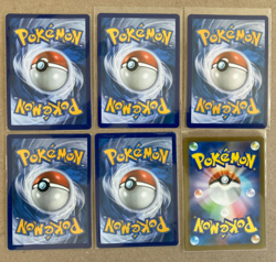 Pokemon Full Art 6 Card Lot - GLACEON, LAPRAS, LUGIA, GRENINJA, GARBODOR, + - Image 2
