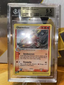 Charmeleon #99/97 EX Dragon Secret Rare e-Reader Pokemon - BGS 9.5 Gem (POP 15) - Image 2