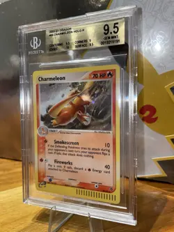 Charmeleon #99/97 EX Dragon Secret Rare e-Reader Pokemon - BGS 9.5 Gem (POP 15) - Image 3