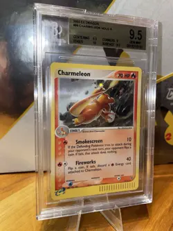 Charmeleon #99/97 EX Dragon Secret Rare e-Reader Pokemon - BGS 9.5 Gem (POP 15) - Image 4