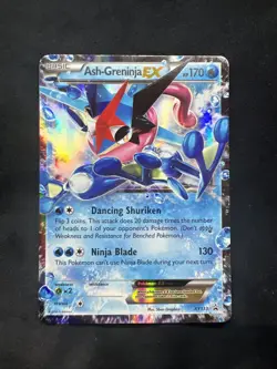 Pokemon Ash-Greninja EX XY133 Holo Black Star Promo - LP - Image 1