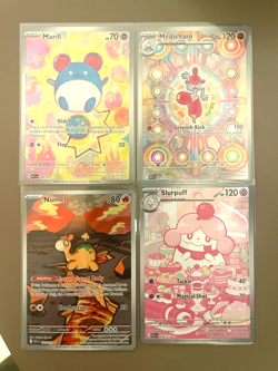 Pokemon TCG Ascended Heroes IR Lot (4x) Marill, Numel, Slurpuff, Medicham NM/M - Image 2