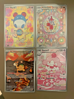 Pokemon TCG Ascended Heroes IR Lot (4x) Marill, Numel, Slurpuff, Medicham NM/M - Image 3