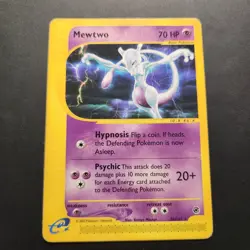 2002 Mewtwo 56/165- Expedition Base Set Non-Holo Regular Rare - Pokemon TCG - MP - Image 1