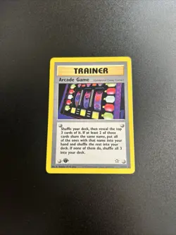 Pokemon Arcade Game 1st Edition 83/111 Neo Genesis Rare Trainer Collection WOTC - Image 1