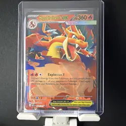 Pokemon Mega Charizard Y EX Full Art Holo ASCW 022/217 Stage 2 HP 360 Attack 280 - Image 1