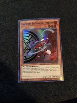 Yugioh! Legendary Six Samurai - Mizuho Spwa-En045 Super 1st Ed Light Play!! - Image 1