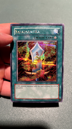 Salamandra: DDS-006 - YuGiOh - Vintage - Prismatic Secret Rare - MP - Image 1