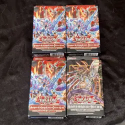 Lot of 4 Yu-Gi-Oh! TCG (3) Structure Deck Albaz Strike & (1) Cyber Strike NEW - Image 1