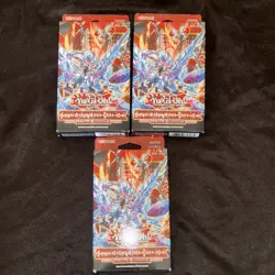 Lot of 4 Yu-Gi-Oh! TCG (3) Structure Deck Albaz Strike & (1) Cyber Strike NEW - Image 2