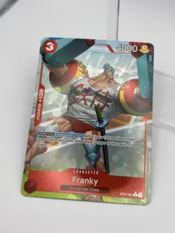 Franky Parallel ST21-011 Starter Deck EX Gear 5 One Piece English Alt Art C - Image 3