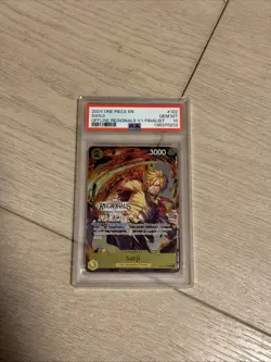 2024 ONE PIECE EN SANJI OFFLINE REGIONALS V1-FINALIST PSA 10 - Image 1