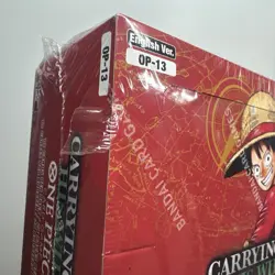 One Piece OP-13 Carrying on His Will New Booster Box English Sealed READ - Image 2