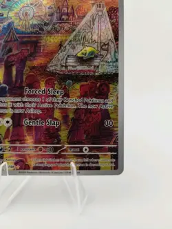 Pokemon Drowzee TCG Scarlet & Violet Base Set Holo Card 210/198 Illustration - Image 5