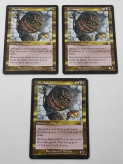 Psychatog x3 Odyssey Magic the Gathering TCG Trading Card Mtg Bundle - Image 1