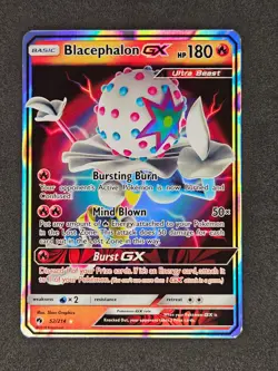 Blacephalon GX 52/214 2018 Sun & Moon: Lost Thunder Pokemon Card TCG NM - Image 1