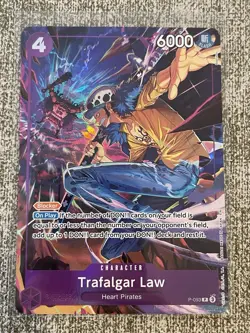 Trafalgar Law (Illustration Box Vol.6) P-093 One Piece Promotion Cards Foil - Image 1