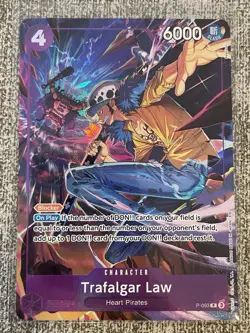 Trafalgar Law (Illustration Box Vol.6) P-093 One Piece Promotion Cards Foil - Image 2