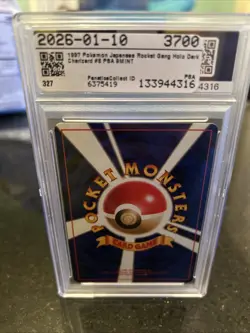 Pokemon TCG Dark Charizard Holo Rare Card Japanese Edition 1997 PSA 9 #006 - Image 3