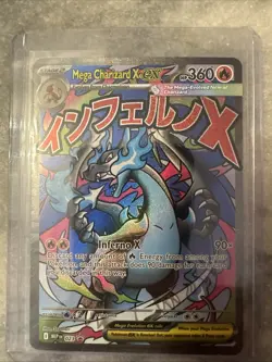 Mega Charizard X EX MEP 023 UPC Black Star Promo NM Pokemon Card Pokemon TCG - Image 1