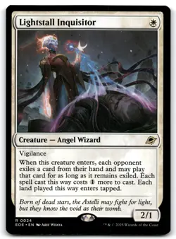 Lightstall Inquisitor Non-Foil Edge of Eternities 24 NM MTG - Image 1