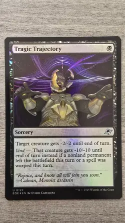 Tragic Trajectory (Uncommon Foil) #122 Edge of Eternities MTG NM - Image 1
