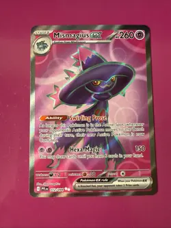 Mismagius EX 112/094 Full Art NM/M Phantasmal Flames Pokemon Card - Image 1