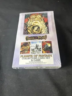 New Sealed Flights Of Fantasy Card Set & Game 36 Packs - Image 1