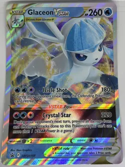 2022 Pokemon Jumbo Holo Card | Glaveon | HO260 Vstar - Image 1