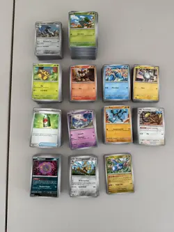 Lot of 1,000 Mega Evolution Pokemon Cards - Bulk Lot - Image 1